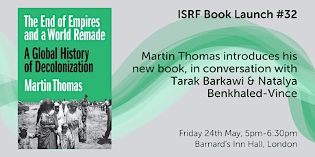 ISRF Book Launch: 'The End of Empires and a World Remade'