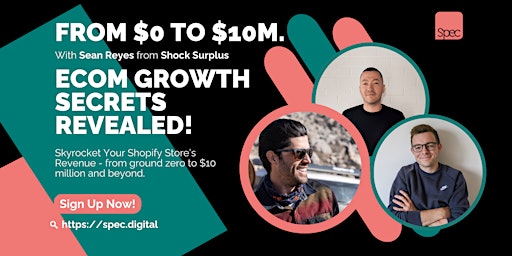 From $/£0 to $/£10m+ on Shopify: Skyrocket Your Store’s Revenue  primärbild