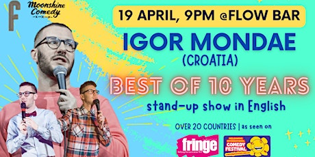 Hauptbild für Igor Mondae: Best Of 10 Years (Stand-up Show in English)