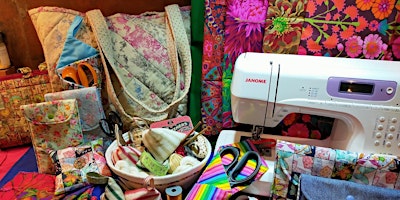 Primaire afbeelding van Machine Sewing for Beginners - Bags - Worksop Library - Adult Learning