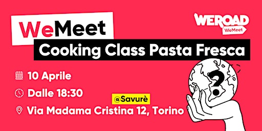 Imagem principal do evento WeMeet | Cooking Class Pasta Fresca