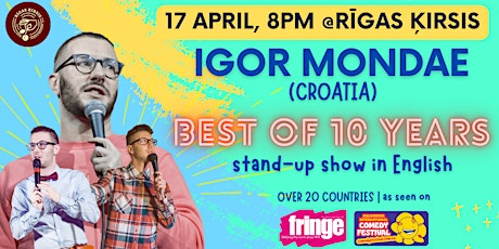 Hauptbild für Igor Mondae: Best Of 10 Years (Stand-up Show in English)