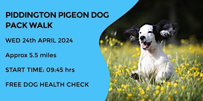 PIDDINGTON PIGEON DOG PACK WALK | 5.5 MILES | MODERATE | NORTHANTS primary image