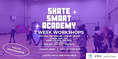 Skate Smart Academy Youth Programme 11 - 16: Unlock Your Skating Potential! primary image