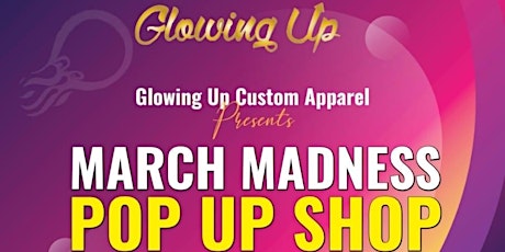 March Madness Pop Up Shop