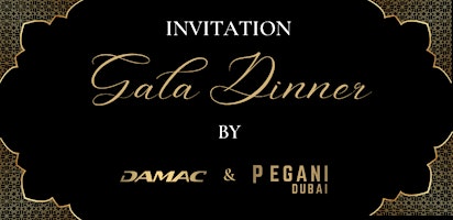 Primaire afbeelding van Dubai GALA Diner by Pegani & Damac  @ Amsterdam