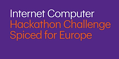 ICP Hackathon Challenge - Spiced for Europe primary image