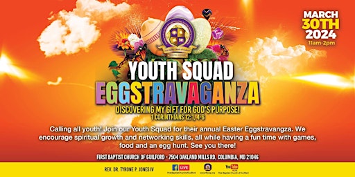 Imagen principal de 2024 FBCoG Easter EGGstravaganza