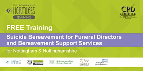 Hauptbild für Wave 4: Suicide Bereavement Training for Services (Nottingham/shire)