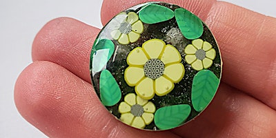 Primaire afbeelding van FREE ONLINE Spring Flowers Jewelry Resin workshop