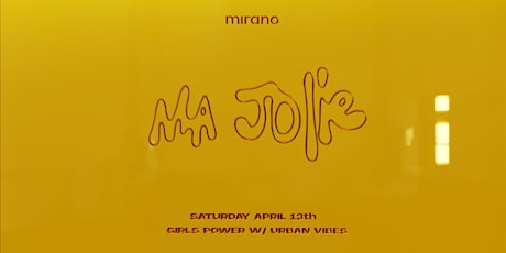 MA JOLIE ♡ SPRING EDITION ♡ SAT. APRIL 13th