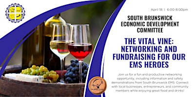 Imagem principal do evento The Vital Vine: Networking & Fundraising for Our EMS Heroes