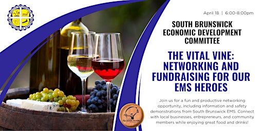 Primaire afbeelding van The Vital Vine: Networking & Fundraising for Our EMS Heroes