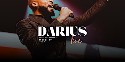 Imagem principal do evento Darius Washington: Gospel LIVE Recording Experience