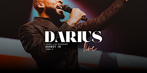 Image principale de Darius Washington: Gospel LIVE Recording Experience