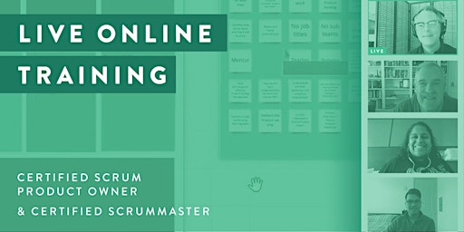 CERTIFIED SCRUMMASTER TRAINING (LIVE ONLINE TRAINING) primary image