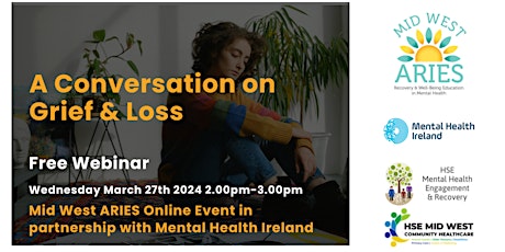 Free Webinar: A Conversation on Grief & Loss primary image