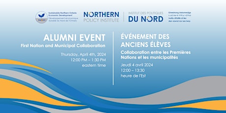 SNOED Alumni Event: First Nation and Municipal Collaboration