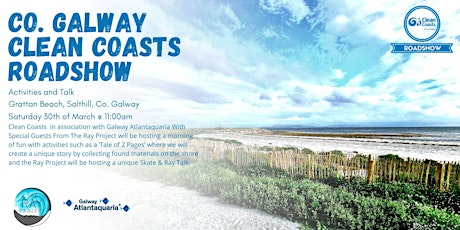 Clean Coasts Co. Galway Roadshow - Activities & Talk on Grattan Beach