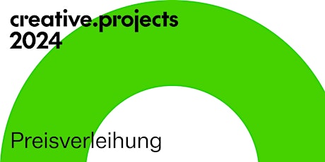 creative.projects 2024 Preisverleihung