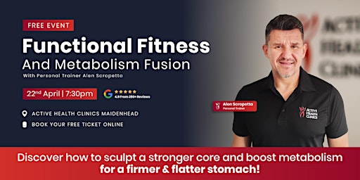 Primaire afbeelding van Functional Fitness & Metabolism Fusion Workshop