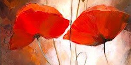 Join Happy Art Studio to paint 'Poppies'