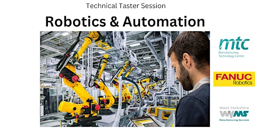 Hauptbild für Technical Taster Session - Robotics & Automation