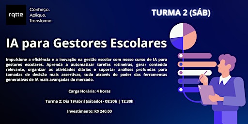 Imagen principal de IA para Gestores Escolares - Turma 2 (SÁB)