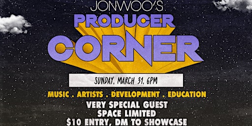 Image principale de Jon Woo's Producer Corner: music industry development series