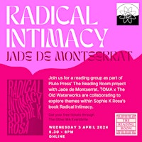 Imagen principal de Reading group with Jade de Montserrat: Radical Intimacy by Sophie K Rosa