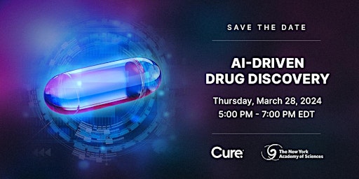 Imagem principal do evento AI-Driven Drug Discovery