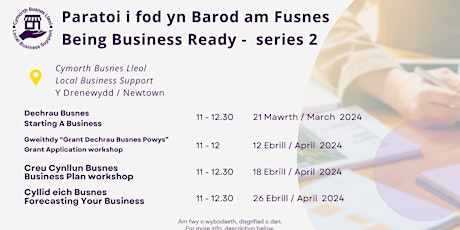 Being Business Ready - Y Drenewydd / Newtown (series 2)