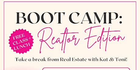 Take a Break From Real Estate - FREE Bootcamp Class at TFE