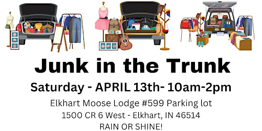 Image principale de JUNK IN THE TRUNK - PARKINGLOT SALE