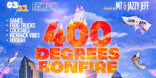 Imagem principal do evento 400 Degrees: The Tampa Bonfire