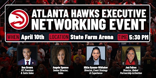 Imagen principal de 2024 Atlanta Hawks Executive Networking Event Presented By TeamWork Online