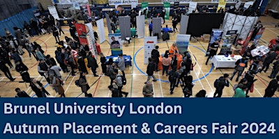 Brunel's Autumn Placement & Careers Fair 2024 - Exhibitor Booking primary image