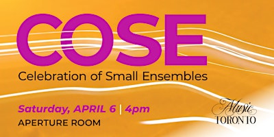 Celebration of Small Ensembles - April 6 primary image