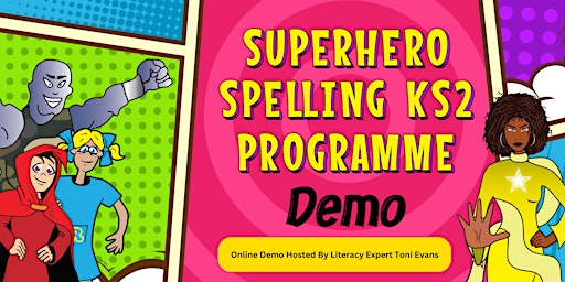 Hauptbild für Superhero Spelling KS2 Programme Demo