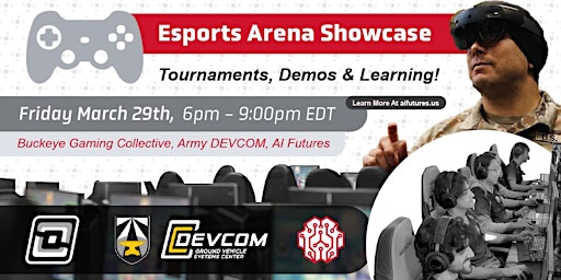 Hauptbild für OSU eSports Arena Showcase w/ ARMY Devcom GVSC