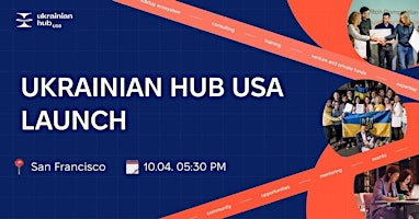 Immagine principale di Official Launch of Ukrainian Hub USA 