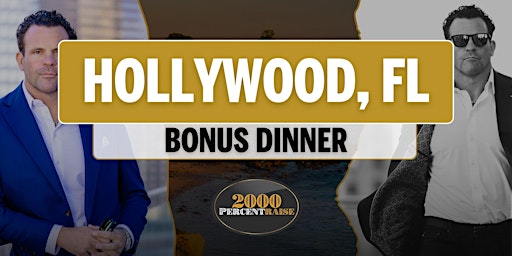 2KPR | Hollywood, FL (BONUS DINNER) primary image