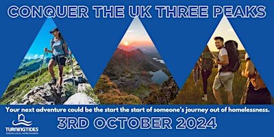 Imagem principal do evento Conquer the UK Three Peaks - Hike for homelessness
