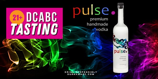 Imagen principal de DCABC Tastings: Pulse Vodka (Premium Handmade Vodka)