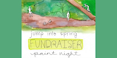 Imagem principal do evento Jump Into Spring - Paint Night Fundraiser