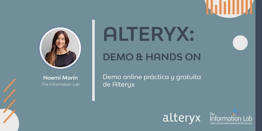 Imagen principal de Alteryx  Demo y Hands On | Online Workshop