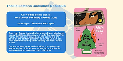 The Folkestone Bookshop Bookclub - April primary image