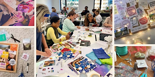 Imagem principal de Vision Board Workshop with Art Therapist & Artist