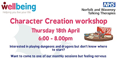 Dungeons and Dragons Character Creation Workshop primary image