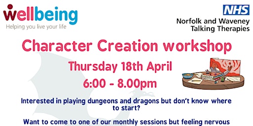 Hauptbild für Dungeons and Dragons Character Creation Workshop